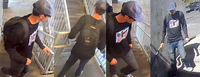 美媒公布枪击柯克案嫌犯录像