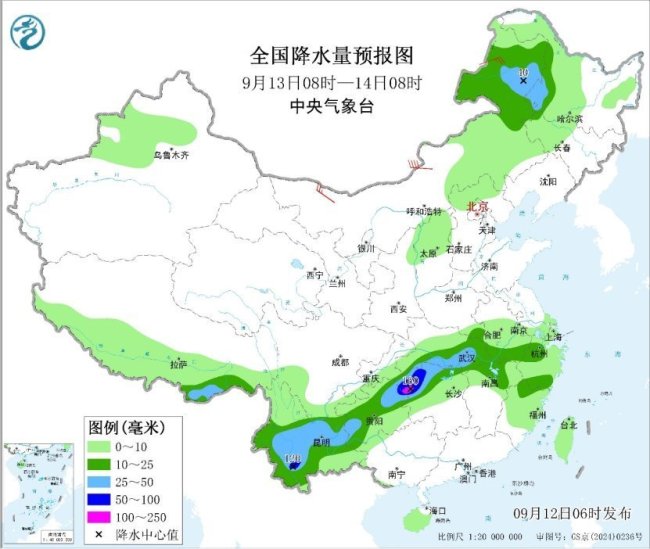 中央气象台：川渝云贵雨势加强 谨防次生灾害