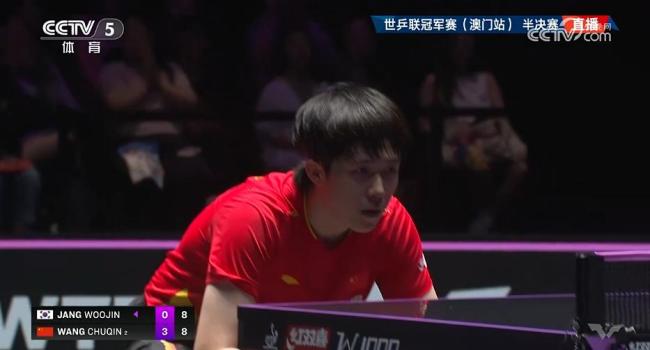 王楚钦晋级澳门赛决赛
