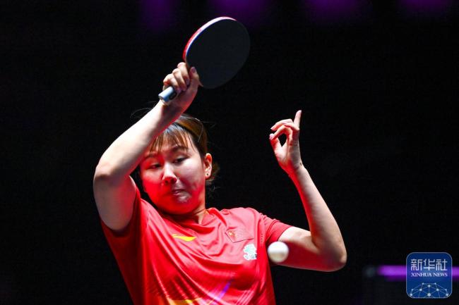 王曼昱晋级澳门冠军赛女单决赛 与孙颖莎会师决赛