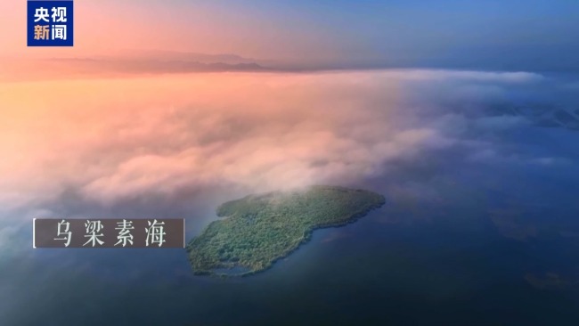 航拍視角飛躍北疆大地