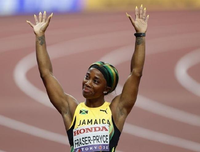 牙买加女飞人弗雷泽世锦赛最后一舞 传奇落幕