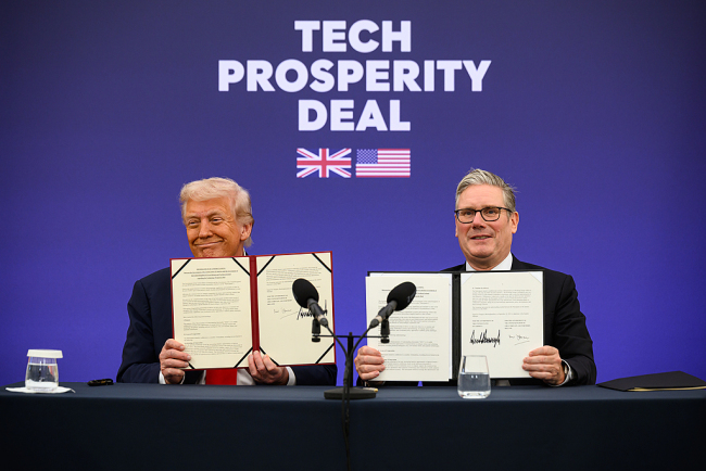特朗普访英签署重大核电协议，打造英国“核能黄金时代”？ 推动AI革命