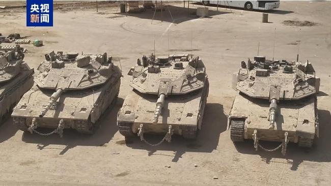 以军第36师地面部队进入加沙城区