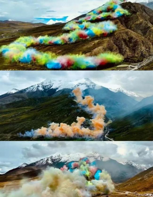 蔡国强在喜马拉雅放烟花 官方调查