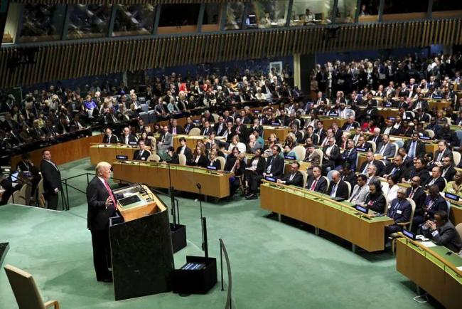 专家:特朗普在联大上演荒诞真人秀 57分钟的“独角戏”