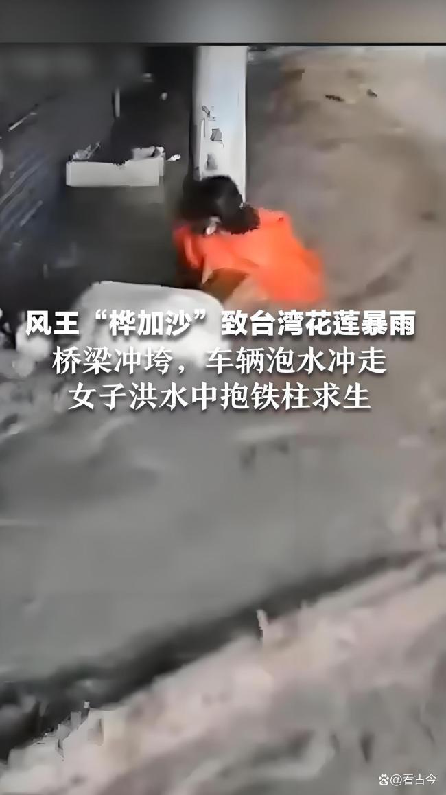 台风致台湾发生洪灾 民众爬墙求救，到处“鸡飞狗跳”！