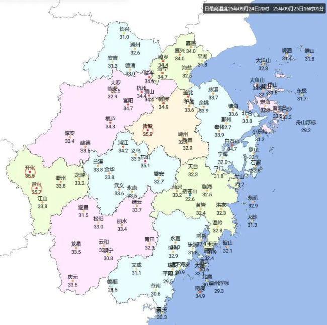 “秋老虎”反扑!浙江再攀35℃!盼“2”字头气温,还要再熬3天 高温短暂回归