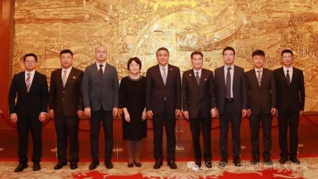 驻朝鲜大使会见平壤科技大学副校长 共促中朝教育合作