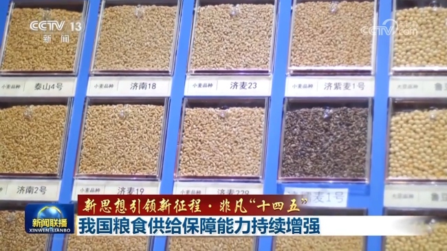 【新思想引領(lǐng)新征程·非凡“十四五”】我國糧食供給保障能力持續(xù)增強(qiáng)