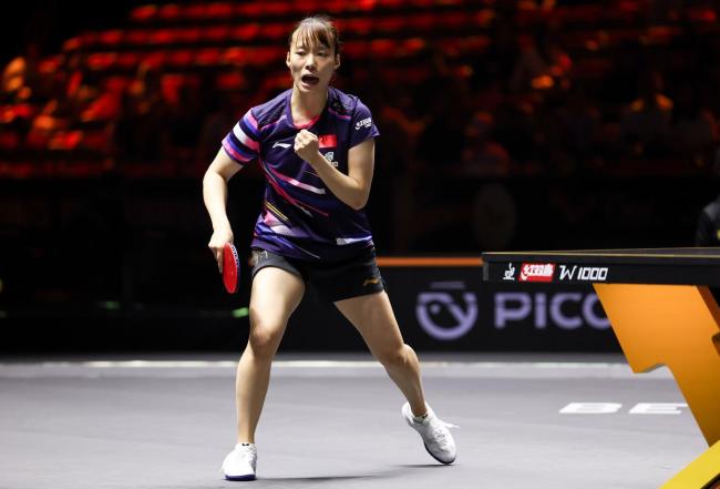 WTT中国大满贯赛：石洵瑶晋级