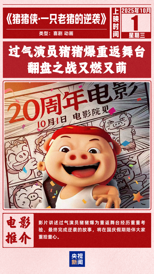 2025国庆档电影票房半日破两亿 《志愿军》最火