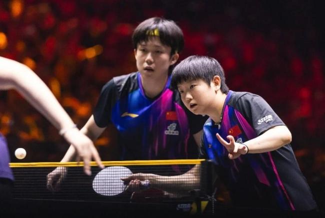 国乒包揽混双冠亚军