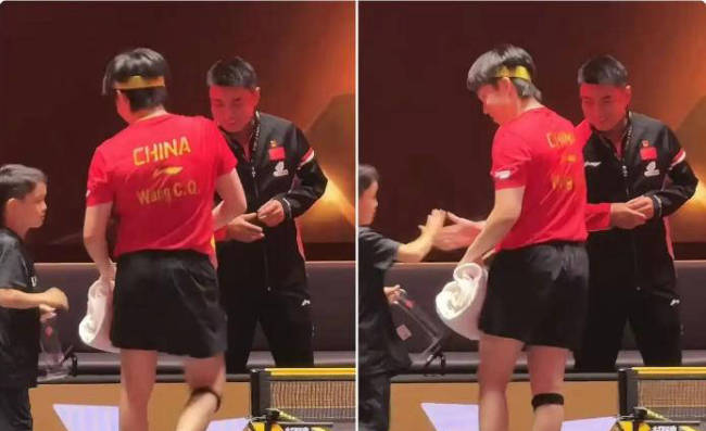 WTT中国大满贯球童分享工作感受 小海螺的特别体验