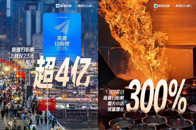 如何看高德扫街榜上线23天用户超4亿