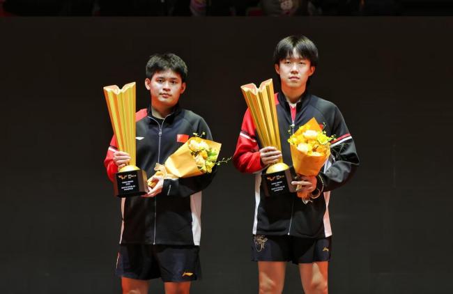 王楚钦合身兼三项徒然超出思象