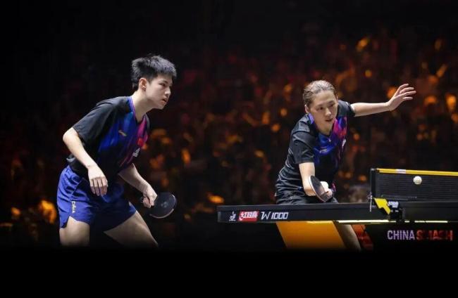 WTT中国大满贯国乒包揽混双金银牌🥈 王楚钦/孙颖莎登顶
