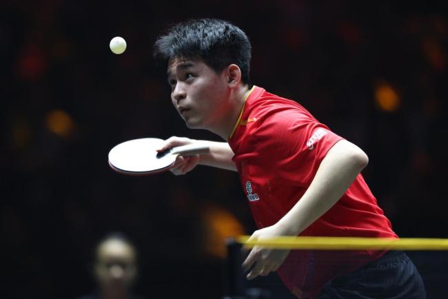 林诗栋2-4小勒布伦 无缘男单决赛