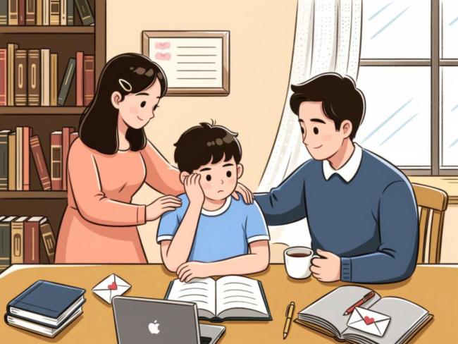 约女生去图书馆男生和妈妈冷战3月 亲子关系考验升级