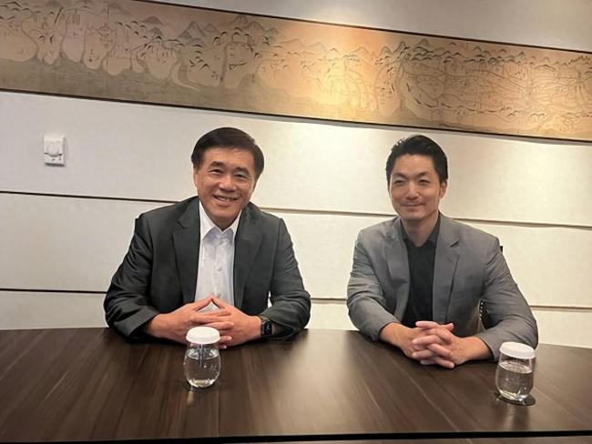 蒋万安力挺郝龙斌参选国民党主席 世代团结共前进