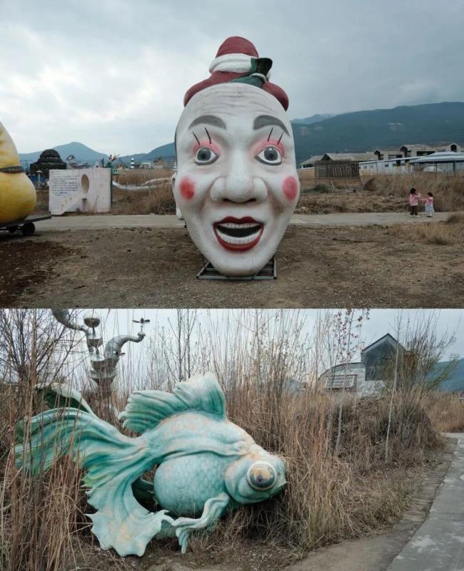 人体蜈蚣雕塑引景区致歉 争议作品已拆除