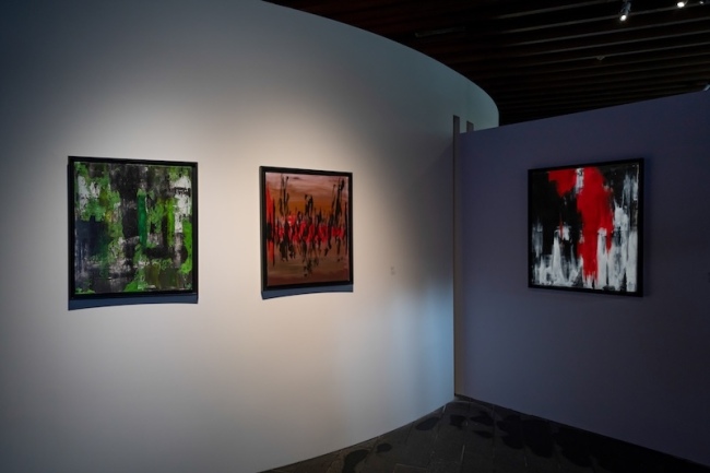 法前总理法比尤斯在上海开个人艺术展！