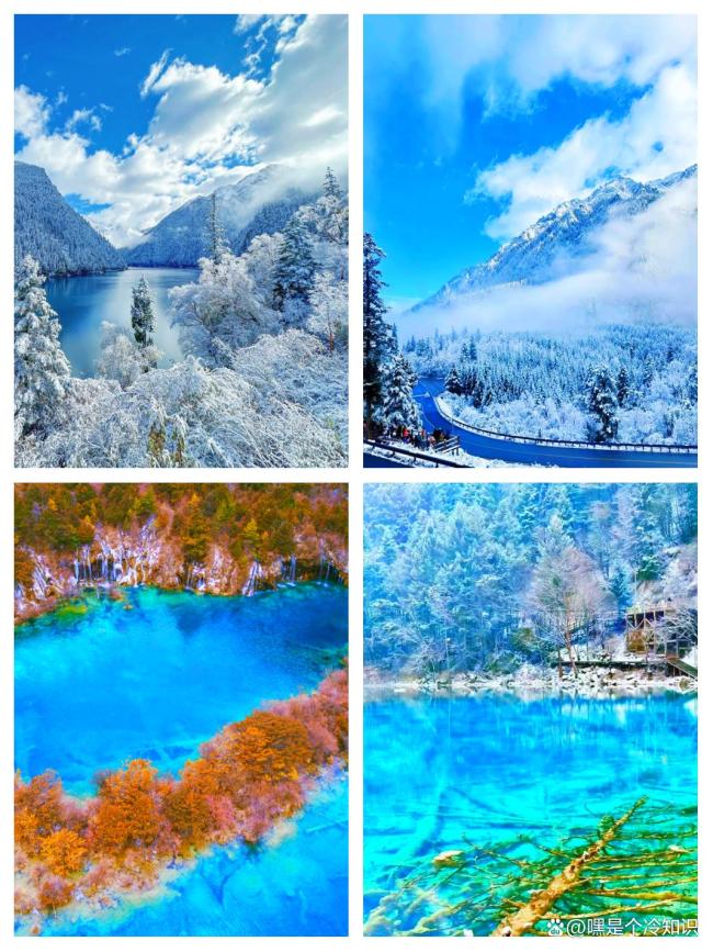 雪后九寨沟美成了童话世界 初雪妆点人间仙境