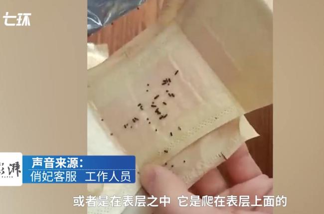 13岁女孩用的苏菲安心裤拆出活虫 信任崩塌引发热议
