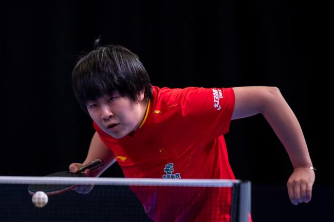 WTT伦敦球星挑战赛覃予萱晋级16强