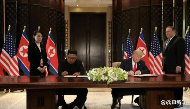 特朗普:我很喜欢金正恩 他也喜欢我 愿延长行程会面