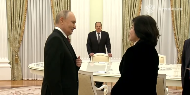 普京会见朝鲜外务相崔善姬意味什么