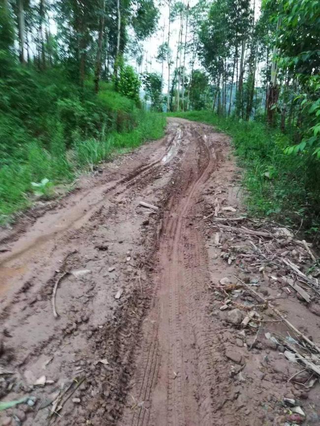 村民众筹30万硬化通村路10年未动工 资金缺口成难题
