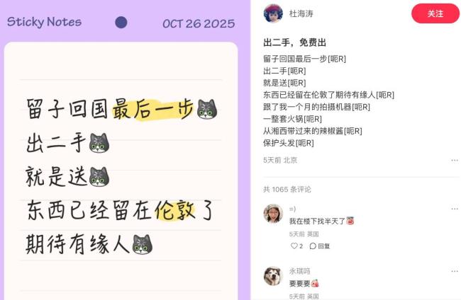 杜海涛用漫画回来留学21天 游学糊口真东说念主秀