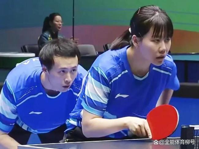 全运会乒乓球混双1/16决赛：徐海东/陈幸同出战 世界冠军亮相澳门