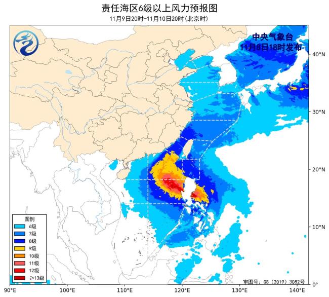 我国近海将有8级以上大风 多海域风力增强