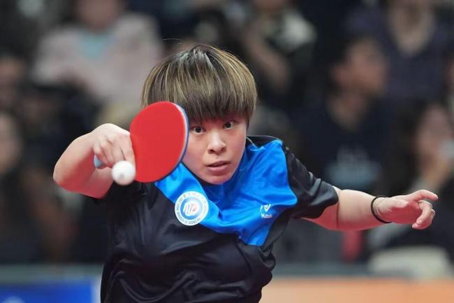 刘斐4比0淘汰杜凯琹挺进全运16强 削球高手展现实力