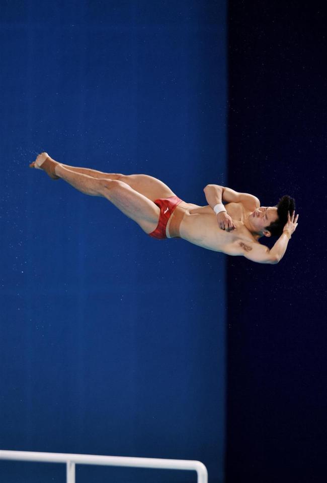 男子三米板湖北队“双源”包揽前二 王宗源加冕“双金王”