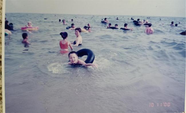 在海下百米感受“活著”的人