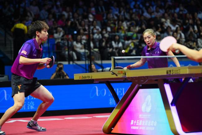 林高远刘诗雯晋级混双8强 完胜香港组合