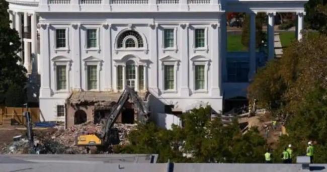 拜登为什么罕见出面痛批特朗普 白宫东翼拆建争议