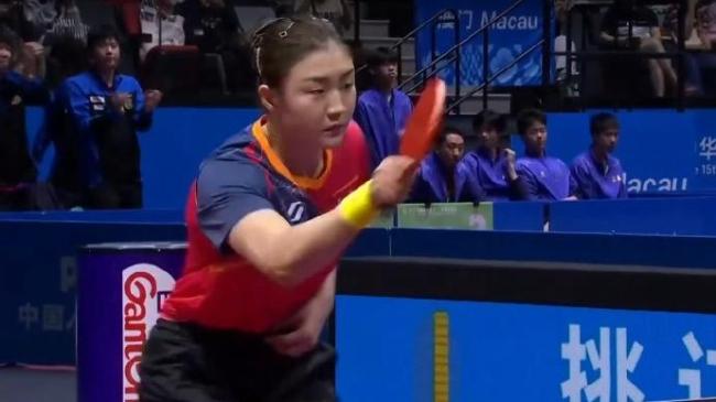 陈梦回应4比0孙铭阳