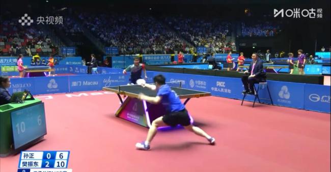 樊振东进男单4强