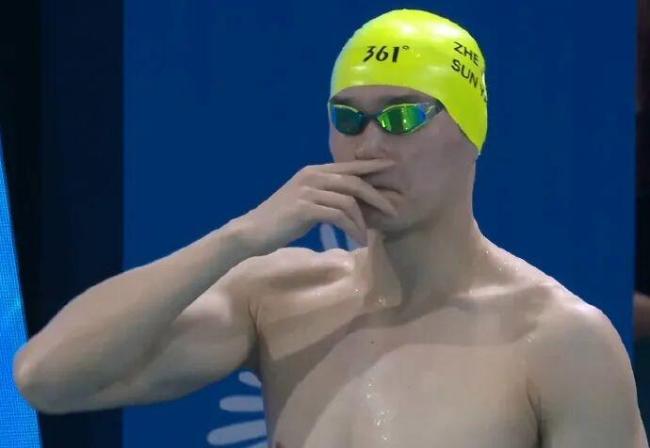 孙杨抢跳被取消资格 状态受影响仍乐观面对