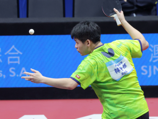 林诗栋:我认为自己发挥得还可以,学习机会宝贵