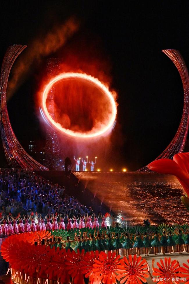 全运会的这些瞬间太难忘 三地同心共燃圣火