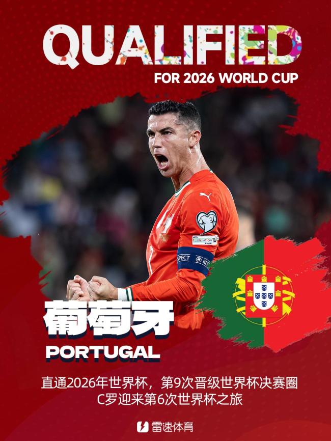 C罗将迎来个人第6届世界杯之旅