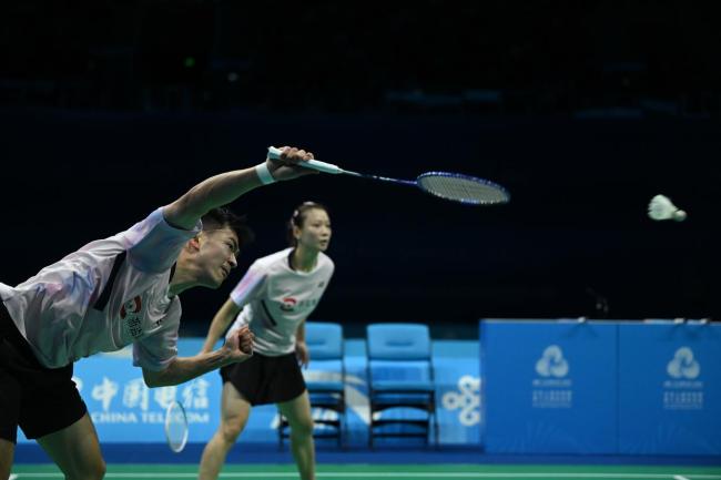 郑思维黄雅琼2比0周志宏魏雅欣 混双决赛夺冠