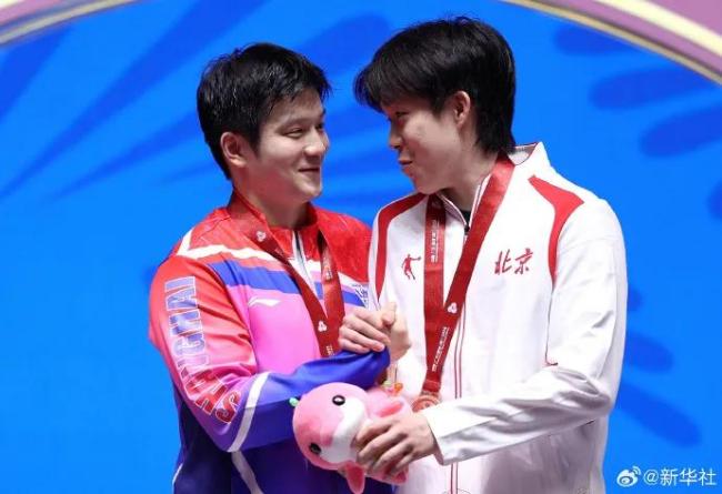 男团决赛王楚钦再战樊振东