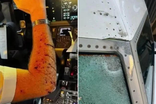 美聯航客機風擋碎裂原因可能為氣象氣球撞擊