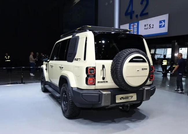 iCAR V27亮相2025广州车展 硬派SUV引关注